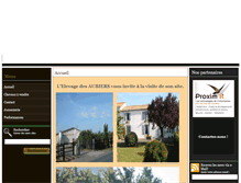 Tablet Screenshot of elevage-des-aubiers.proximit.fr